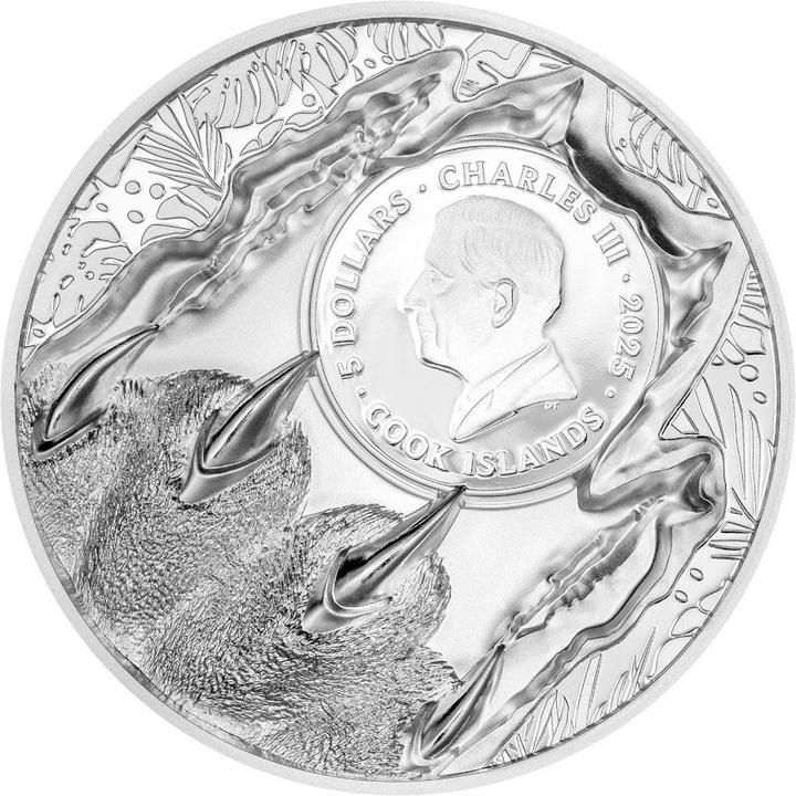 Actual product image CIT Coin Invest Silber King of the East - Tiger 1 oz PP - Ultra High Relief (1.00, 2025)
