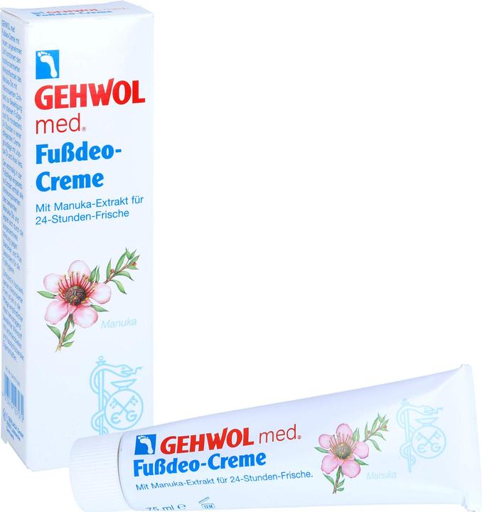 Produktbild Gehwol med Fussdeo-Creme (Fusscrème & Fussgel, 75 ml)