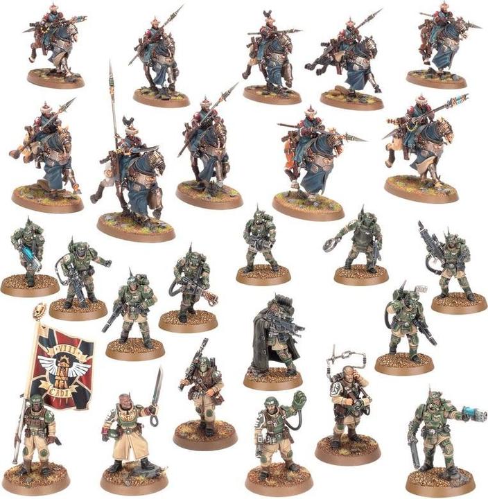 Actual product image Games Workshop Warhammer 40k - Patrouille Astra Militarum (Plastic)