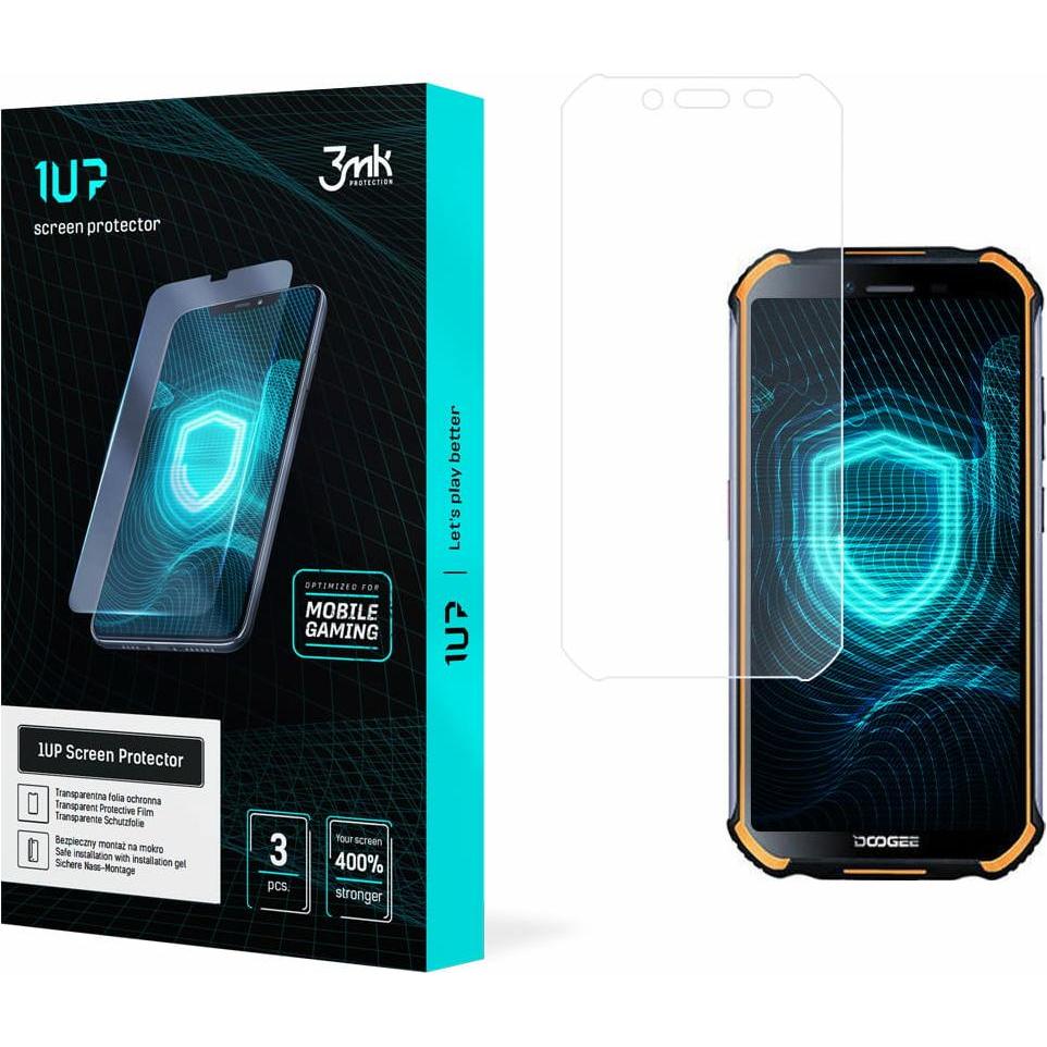 3MK 1UP (3 pz., Doogee S40 Pro), Pellicola protettiva smartphone