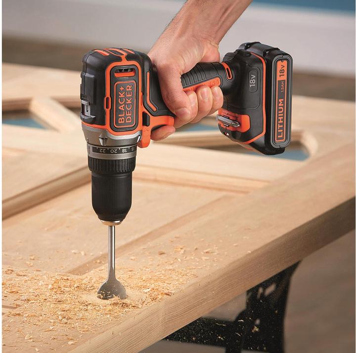 Productafbeelding Black & Decker Accuboormachine BL186N-XJ, 18,0V (Boorschroevendraaier)