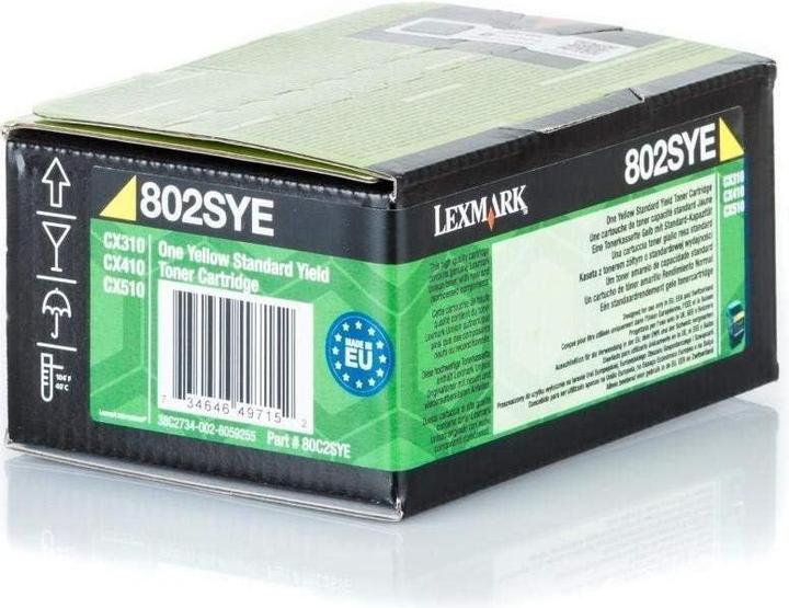 Produktbild Lexmark 80c2syey (Y)