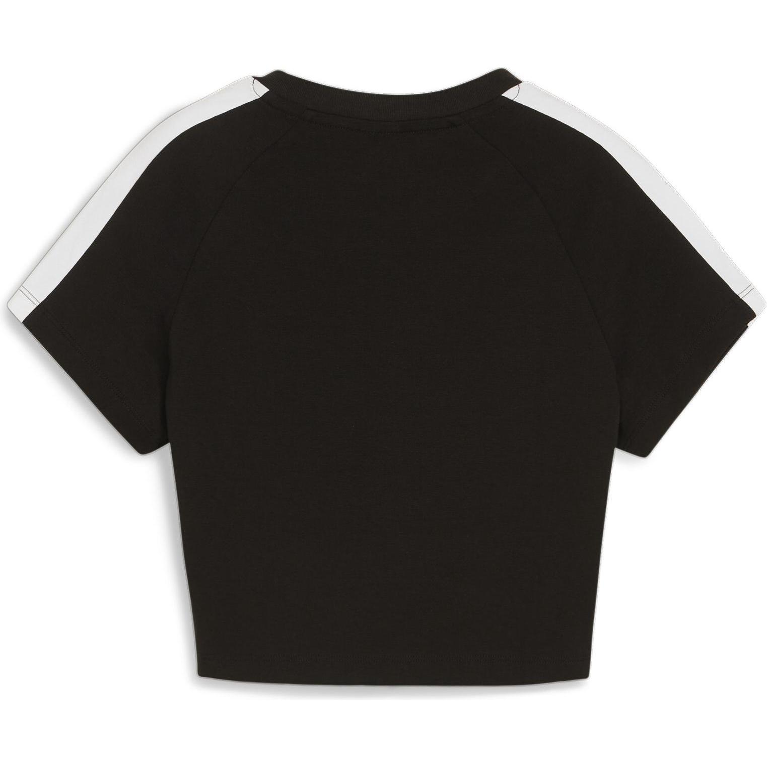 Thumbnail - Puma, Sportshirt, ICONIC T7 Baby Tee (M), Schwarz, M