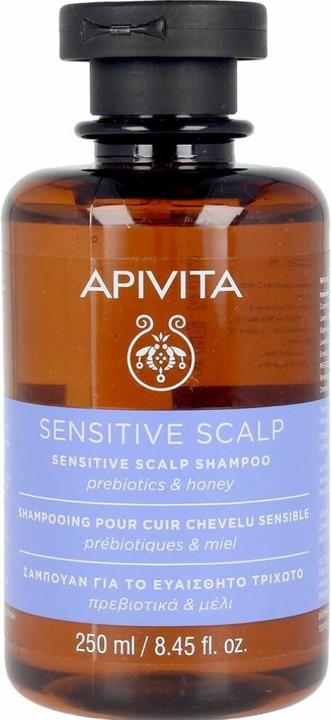 Immagine prodotto Apivita Cura olistica dei capelli Prebiotici e miele (250 ml, Shampoo liquido)