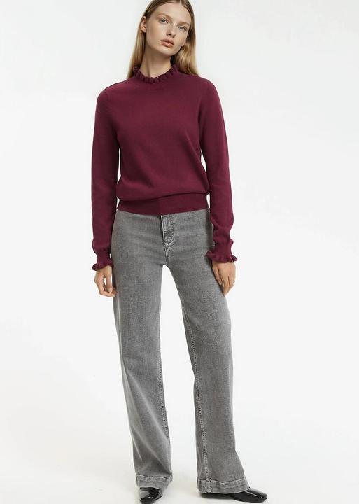 Produktbild La Redoute Collections High-Waist-Jeans (48)