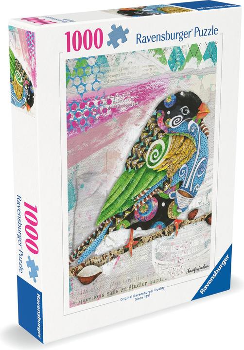 Produktbild Ravensburger Adult puzzle 1000 Teile - Swirly Bird (1000 Teile)