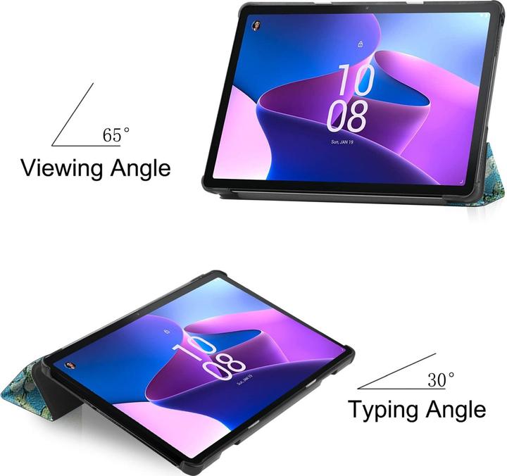 Actual product image Lobwerk 2in1 set for Lenovo Tab M10 3rd generation 2022 TB-328F 10.1 inch tablet with smart cover + (Lenovo Tab M10)