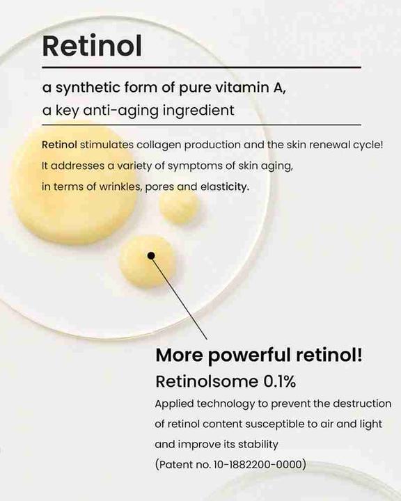 Image du produit Heimish Sérum pour les yeux au rétinol Marine Care (Soin des yeux Sérum, 30 ml, Jour + nuit)