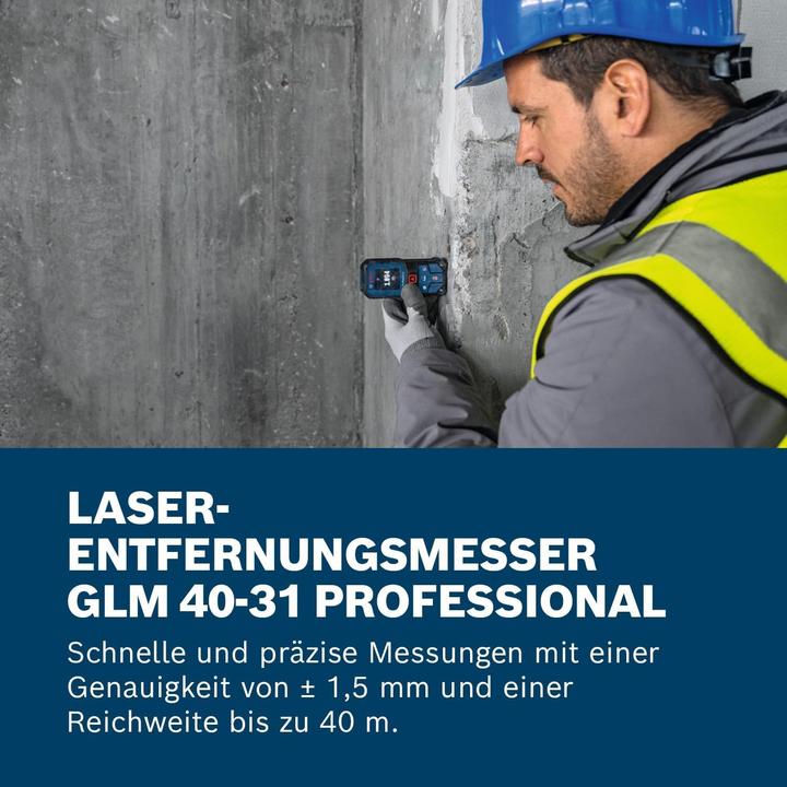Actual product image Bosch Professional GLM 40-31 (40 m, 635 nm)