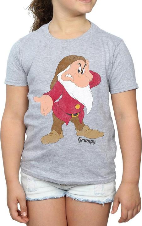 Produktbild Disney Snow White And The Seven Dwarves Classic Grumpy TShirt Mädchen (152, 158)