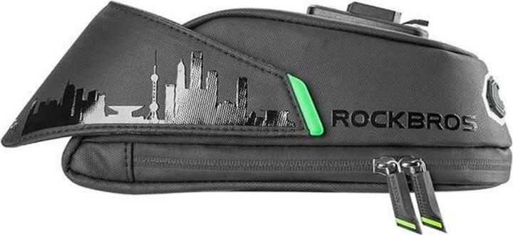 Productafbeelding Rockbros C27-1 fietstas onder het zadel - zwart (1.50 l, Zadeltas)