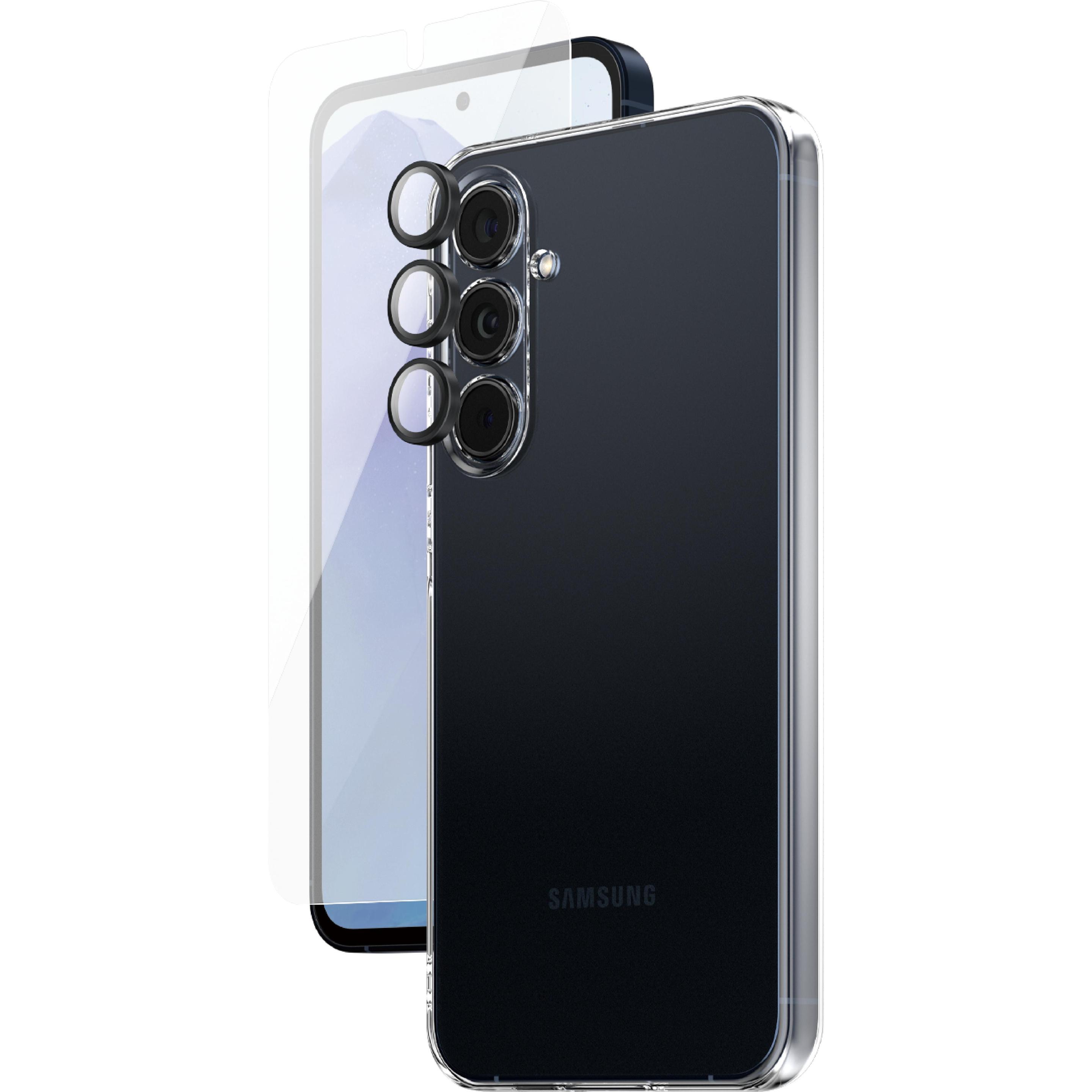 Thumbnail - Safe Edge to Edge Glass + Case (1 Stück, Samsung Galaxy A55), Smartphone Schutzfolie, Transparent