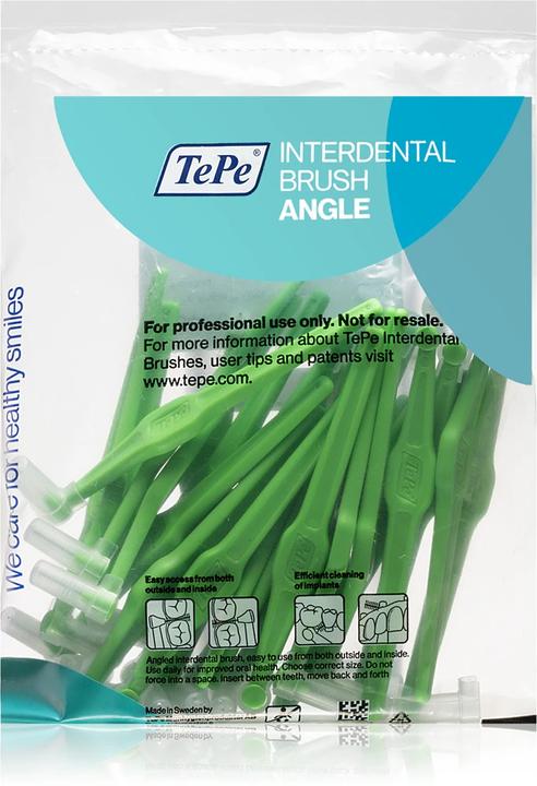 Actual product image TePe Angle interdental brush MULTIPACK green (25 x, 0.80 mm)