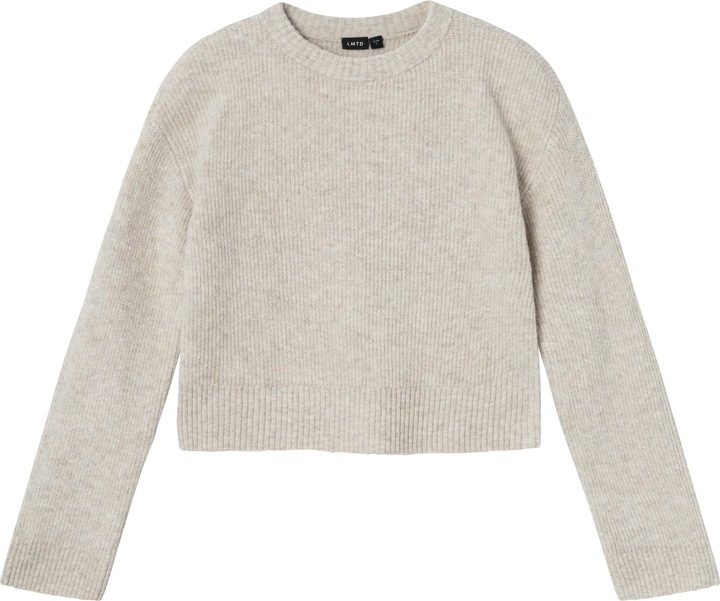 Lmtd Gerippter Relaxed Fit Strickpullover