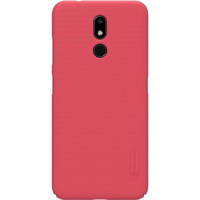 Nillkin Super Frosted Shield Series (Nokia 3.2), Smartphone Hülle, Rot