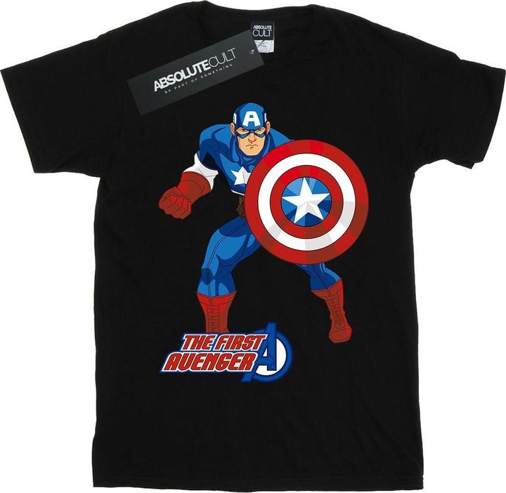 Image du produit Captain America - T-shirt THE FIRST AVENGER - Adulte (XL)