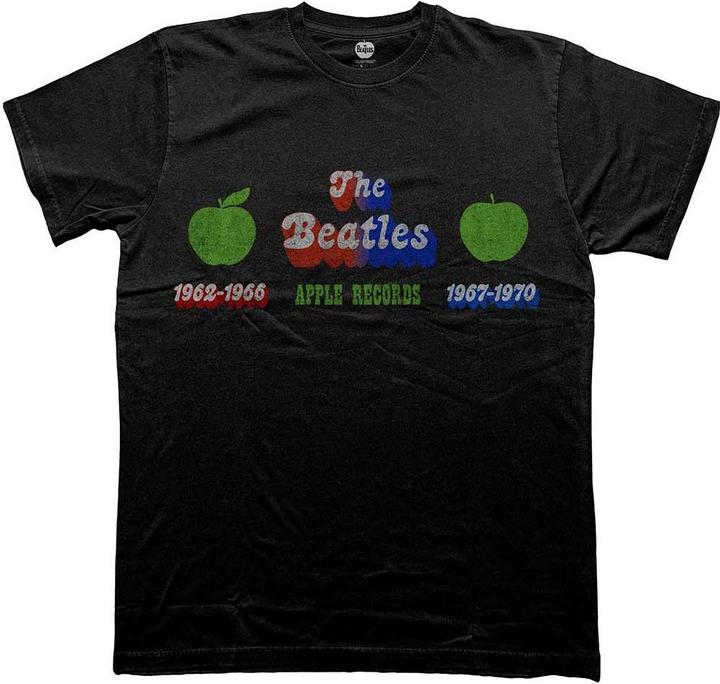 Actual product image The Beatles Unisex Adult Apple Years T-Shirt (XL)