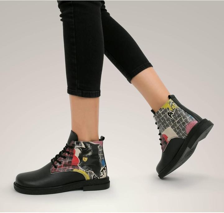 Actual product image Dogo Vegan Leather Ankle Boots (36)