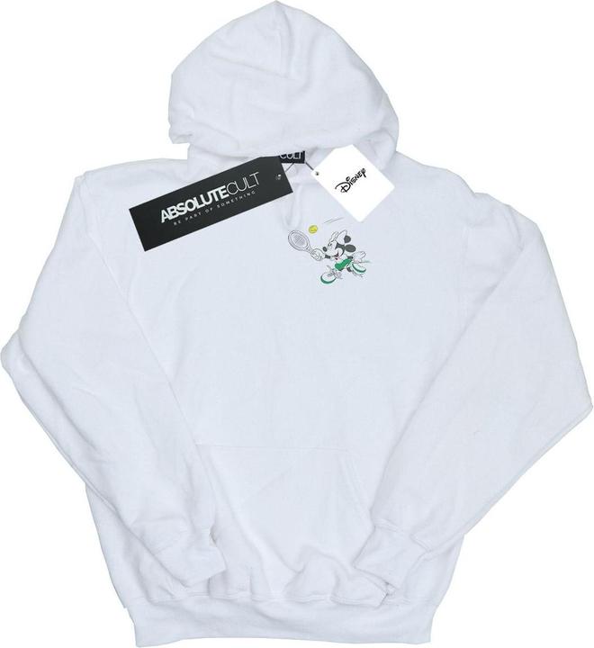 Actual product image Disney Womens/Ladies Minnie Mouse Tennis Breast Print Hoodie (M)