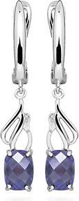 Actual product image JVD Charming silver earrings with zircons SVLE0645SH8F100
