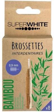 Actual product image Superwhite Bamboo interdental brushes (8x, 0.90 mm)