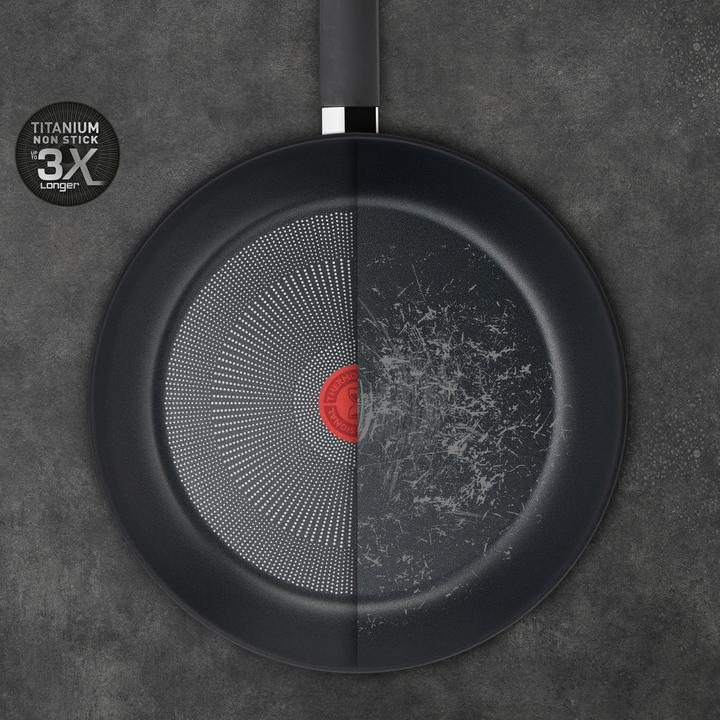 Immagine prodotto Tefal Padella TITANIUM FORCE 28cm (28 cm, Padella per friggere, Alluminio)