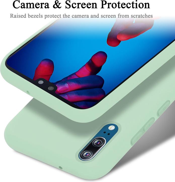 Produktbild Cadorabo TPU Liquid Silicone Case Cover (Cubot P20)