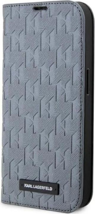 Produktbild Karl Lagerfeld iPhone 14 Pro Max 6.7 Saffiano Monogram bookcase (Apple iPhone 14 Pro Max)