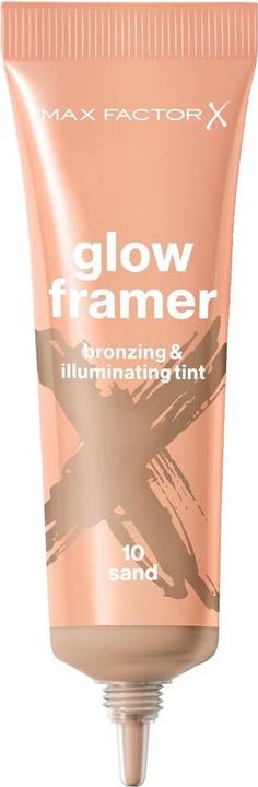 Produktbild Max Factor GLOW FRAMER bronzing and highlighting tint #10-Sand 30 ml (#10-Sand, Bronzer, 30 ml)
