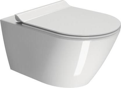 Produktbild Cosani GSI Kube X vaegtoilet 55x35cm - Med Swirlflush skylleteknik og antibakteriel glasur