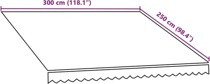 Image du produit vidaXL Lybed (300 x 250 cm)