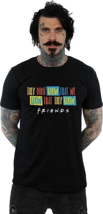 Produktbild Friends They Don't Know Script TShirt (XXL)