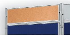 Actual product image Franken Room divider Eco 120 x 60 cm, Brown (120 x 60 cm)