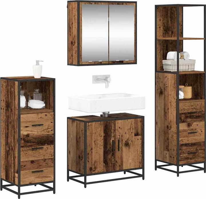 Actual product image vidaXL Badezimmermöbel (33 x 65 x 60 cm)