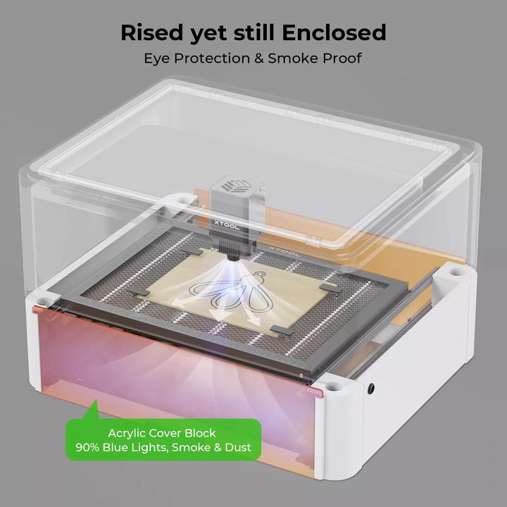 Image du produit XTool M1 Riser Base avec panneau en nid d'abeille