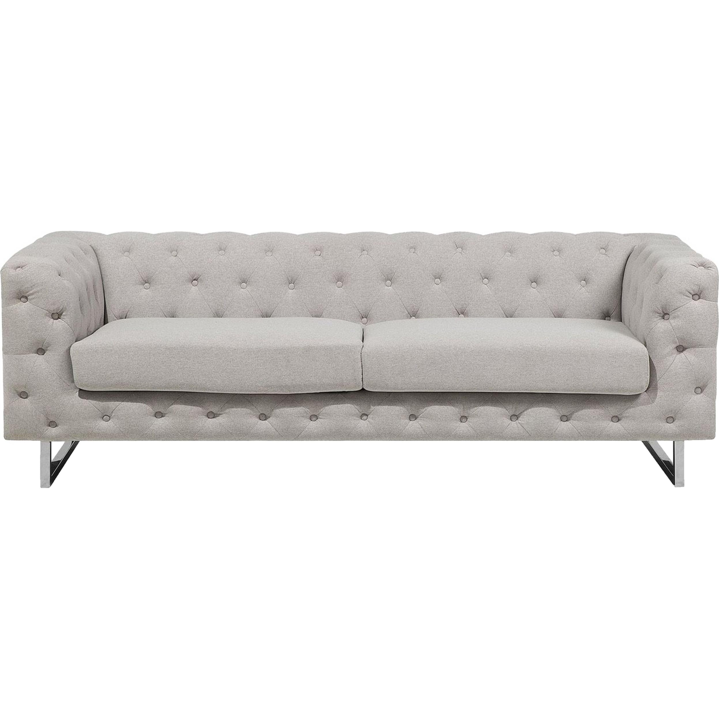 Beliani, Sofa, Vissland (3-Sitzer)