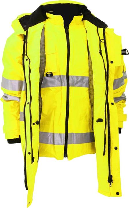 Produktbild Yoko Hi Vis MultiFunction 7in1 Jacke (2 StückPackung) (XL)
