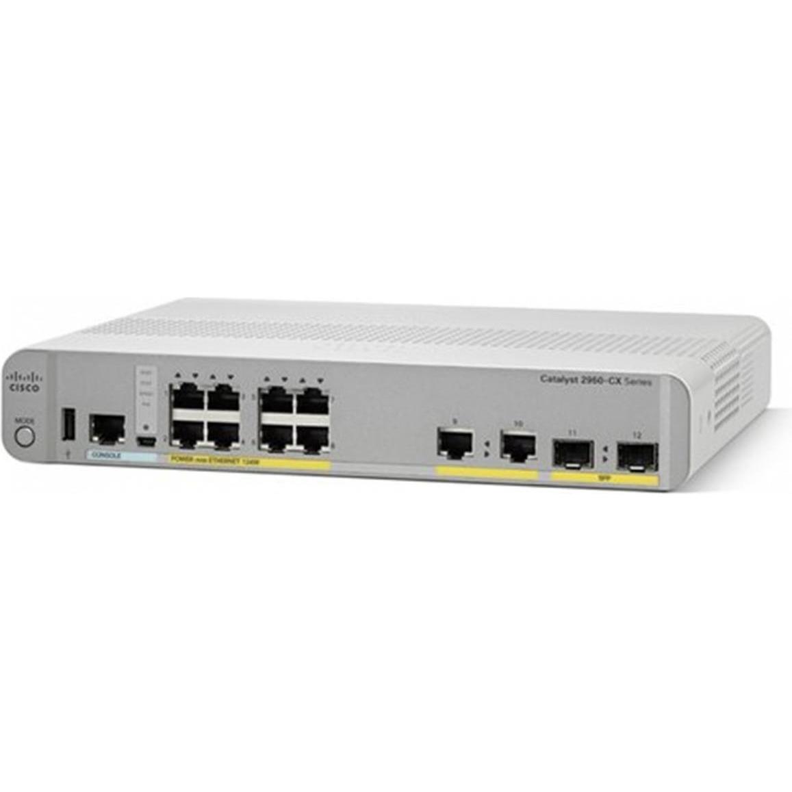 Cisco Catalyst 2960-CX (8 Ports), Netzwerk Switch, Silber