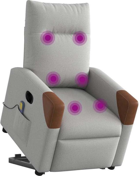 Actual product image vidaXL Massagesessel mit Aufstehhilfe