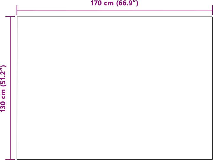 Produktbild vidaXL Überwurfdecke (170 x 130 cm)