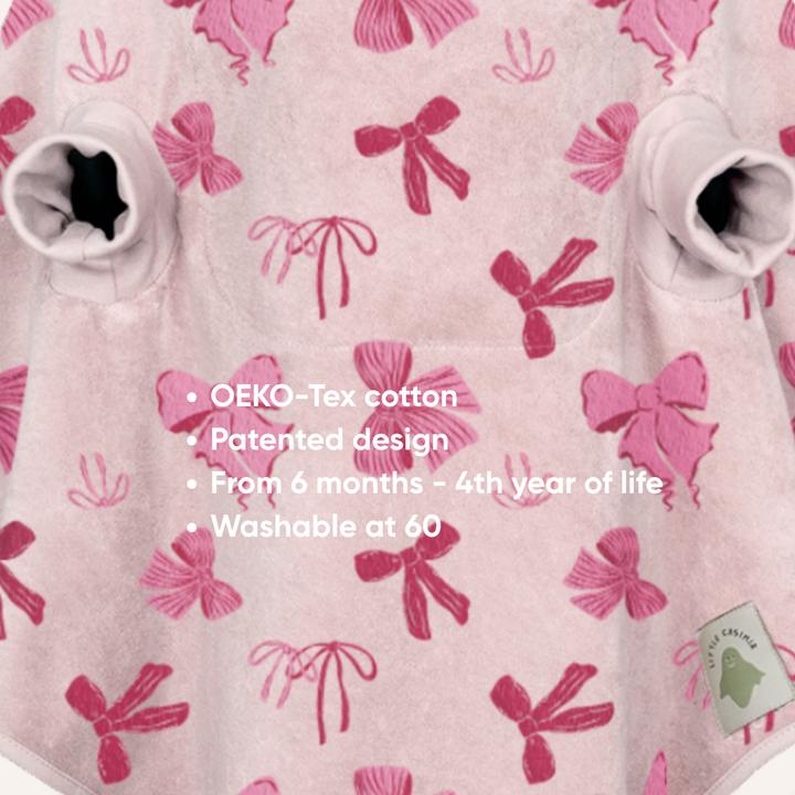 Actual product image Little Casimir Lätzchen mit Ärmeln – wasserdicht, saugfähig & verstellbar, für Babys 6M-4J (6 months)