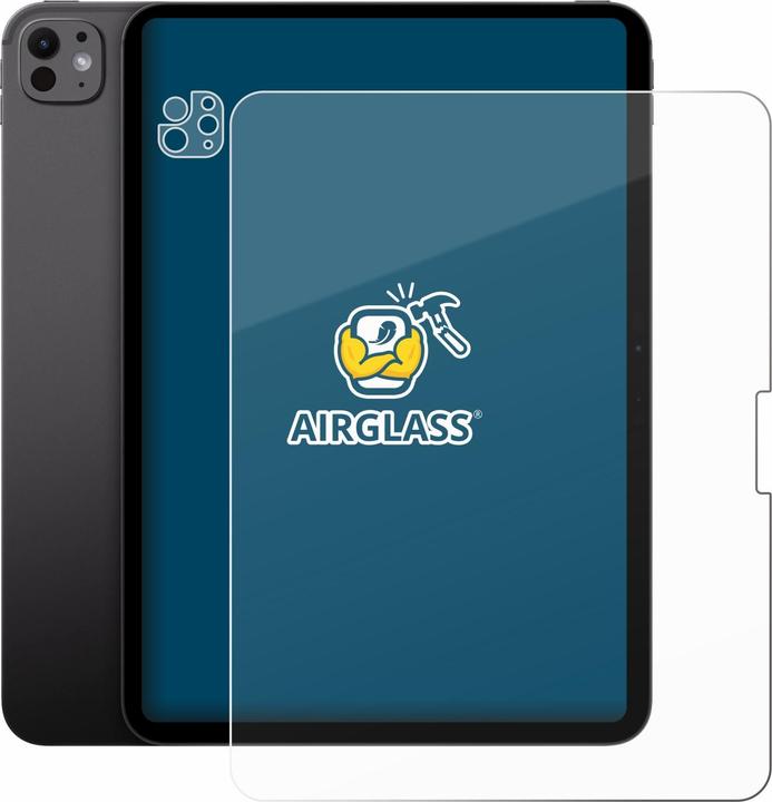 Produktbild BROTECT Schutzglas für Apple iPad Pro 13" 2025 (Display+Kamera) Schutzfolie Panzer Folie Glas Display (1 Stk., Apple iPad Pro 13 2025)