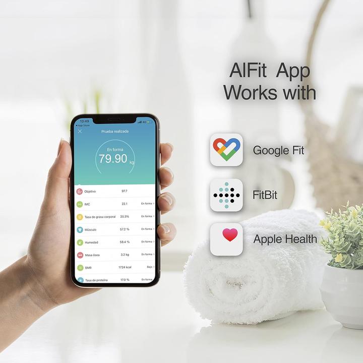 Immagine prodotto WottoCare Professionelle Körperfettwaage (180 kg)
