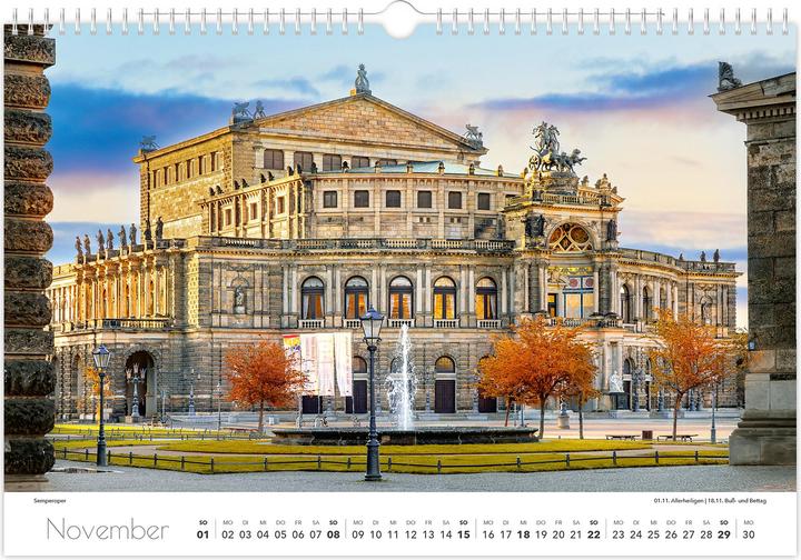 Produktbild Kalender Dresden Elbflorenz 2026 (45 x 30 cm)