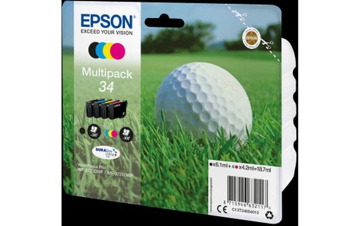 Immagine prodotto Epson 34 DuraBrite Ultra Multipack (C, FC, M, Y)