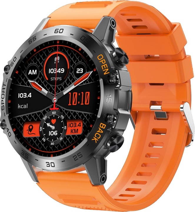 Produktbild Gravity SMARTWATCH MĘSKI GT9-4 - WYKONYWANIE POŁĄCZEŃ, CIŚNIENIOMIERZ (sg021d)