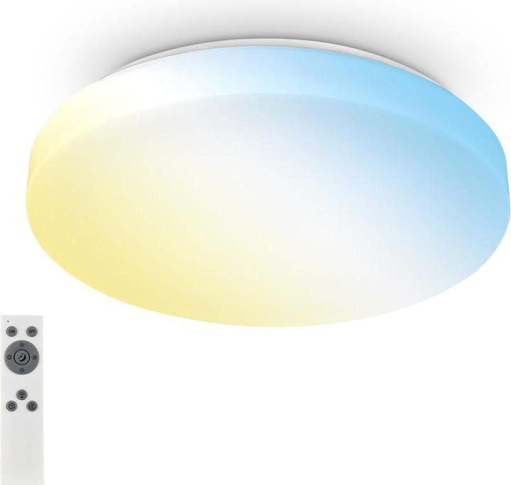 Briloner ROWNO CCT LED Plafonnier, blanc, IP20, LED / 41W (4400 lm)