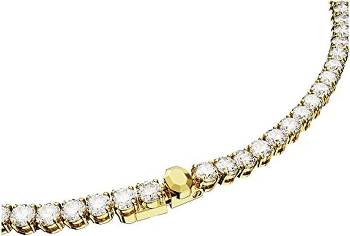 Immagine prodotto Swarovski Collana Matrix Tennis Taglio Rotondo Piccolo Oro Bianco (Metallo Swarovski, 41 cm)