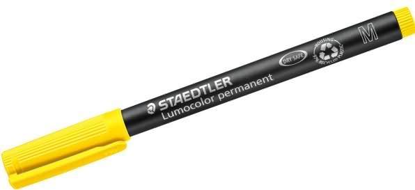 Produktbild Staedtler Lumocolor permanent (Gelb, 1 mm, 1 x)