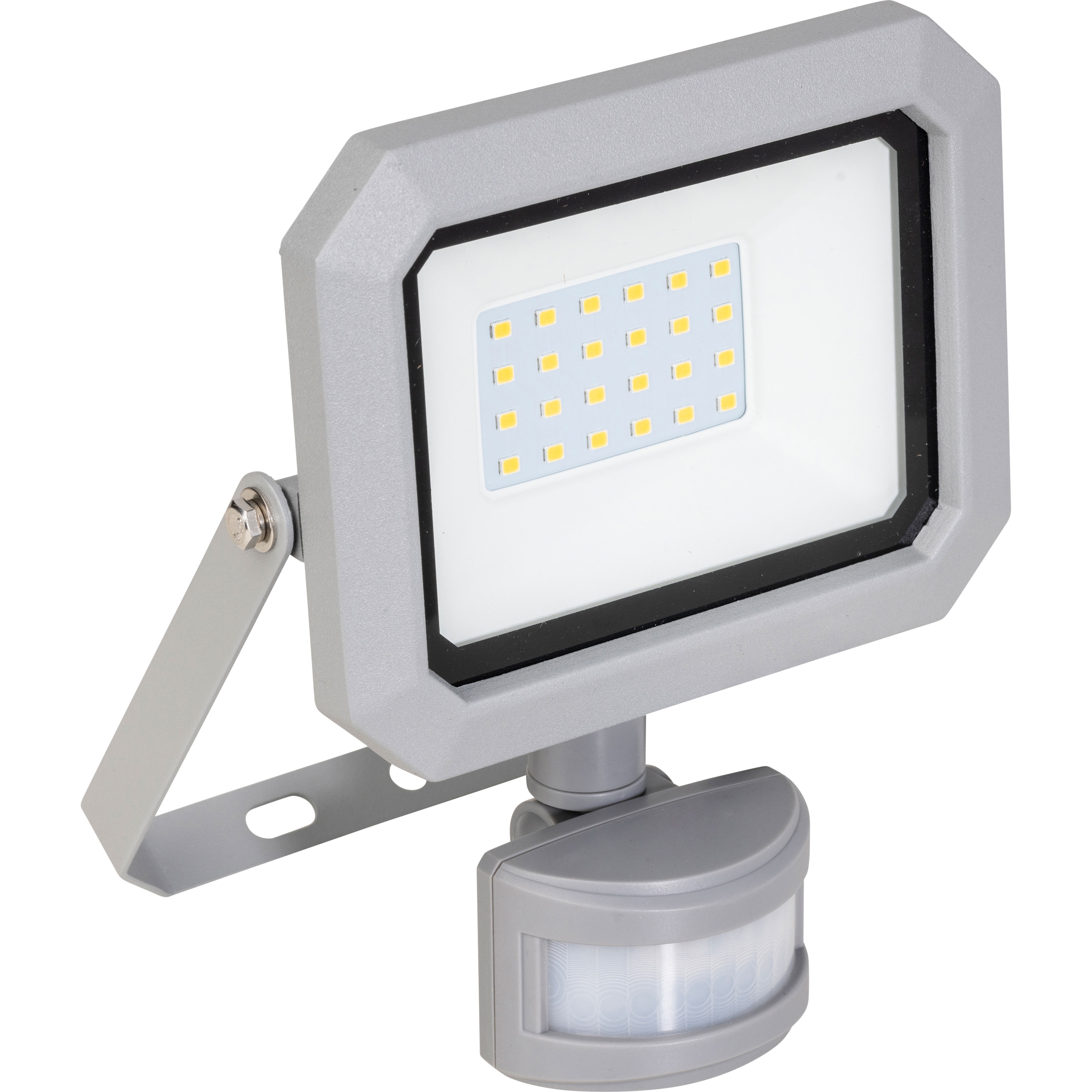 As - Schwabe, Fassadenbeleuchtung, LED Strahler mit Bewegungsmelder (1000 lm, IP44)